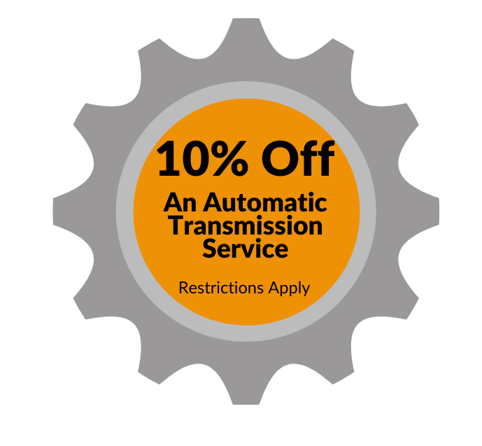 10% Off Automatic Transmission Service Coupon